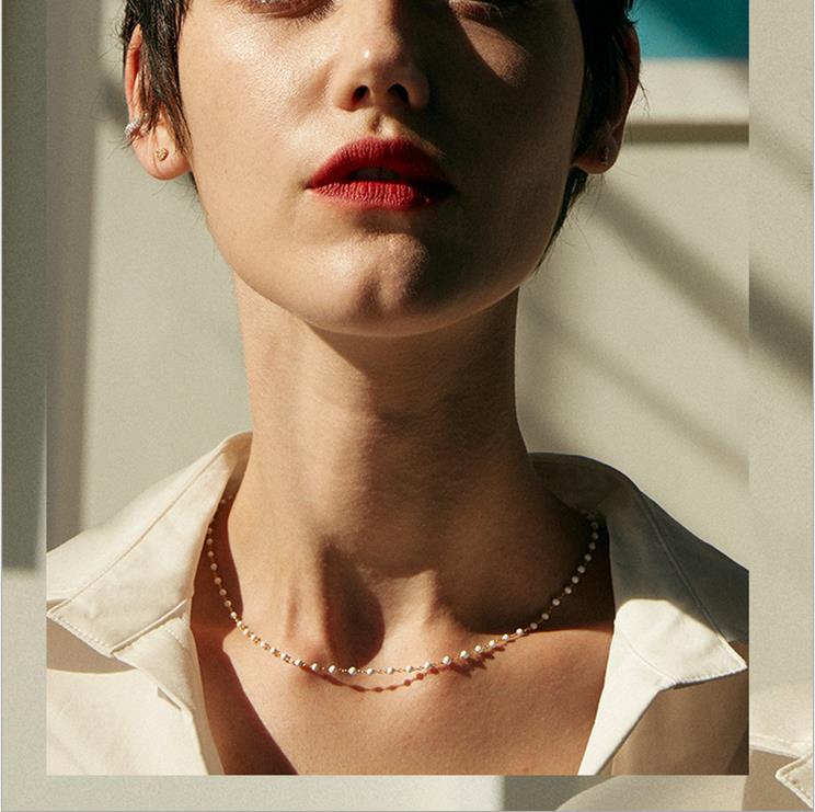 Women's Simulation Pearl Choker Necklace Necklaces Women Jewelry 