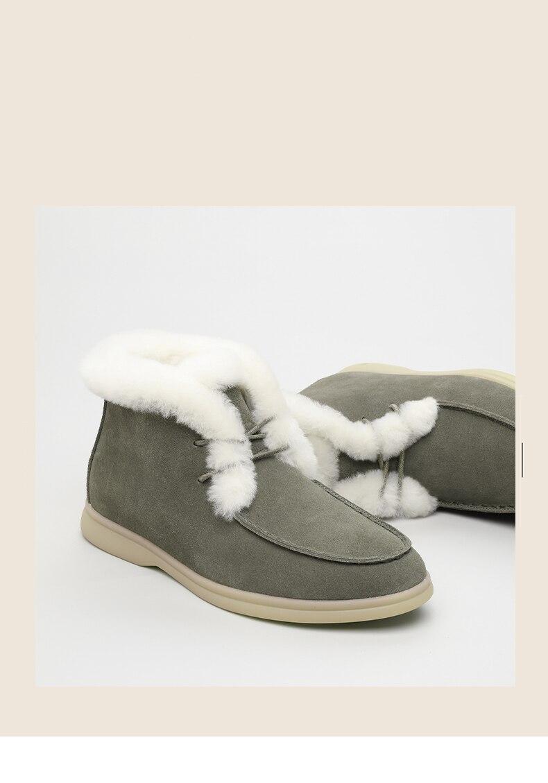 Women's Winter Snow Boots with Short Plush