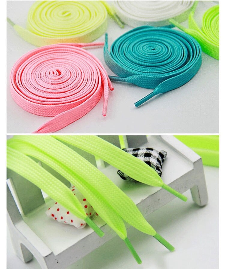 Luminous Flat Shoelaces