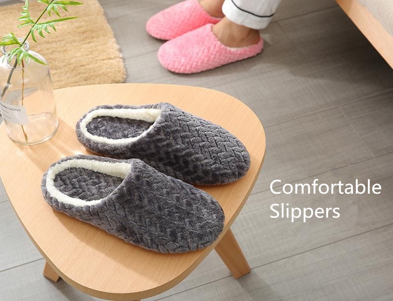 Women's Fashion Indoor Plush Slippers