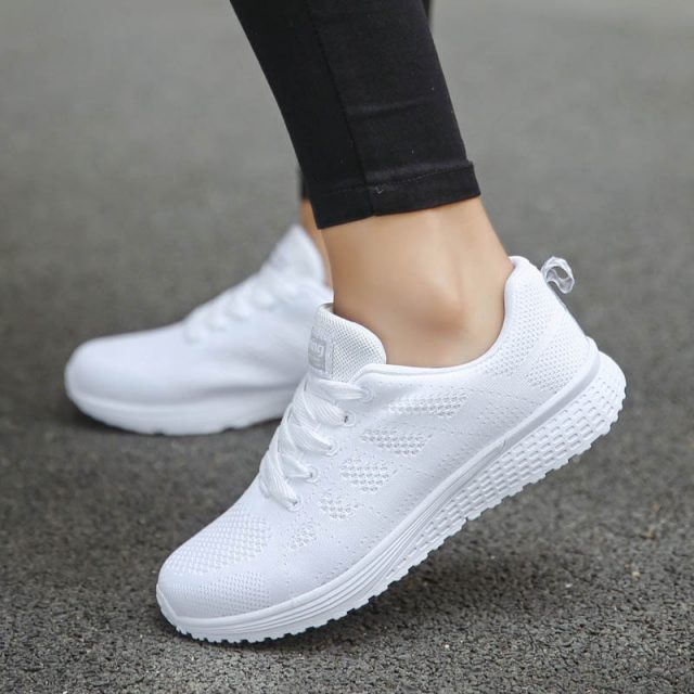 Casual Style Breathable Sneakers for Women - Aalamey