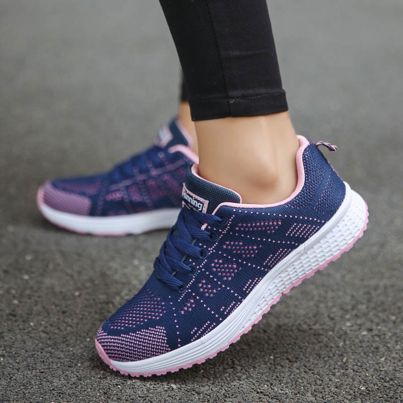 Casual Style Breathable Sneakers for Women - Aalamey