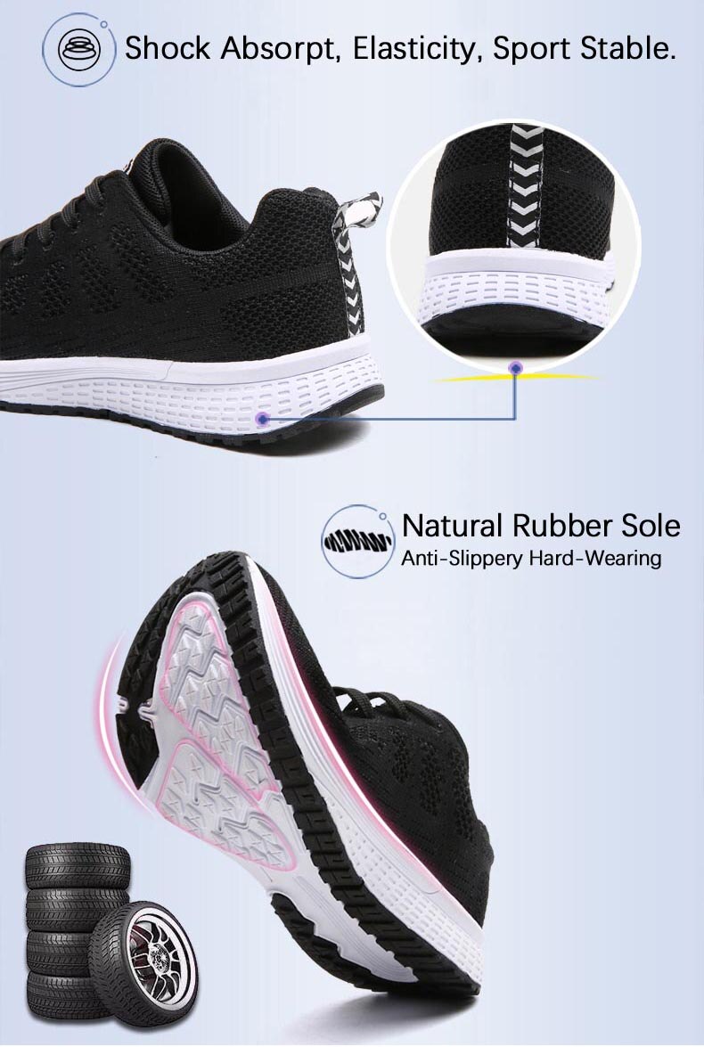 Casual Style Breathable Sneakers for Women