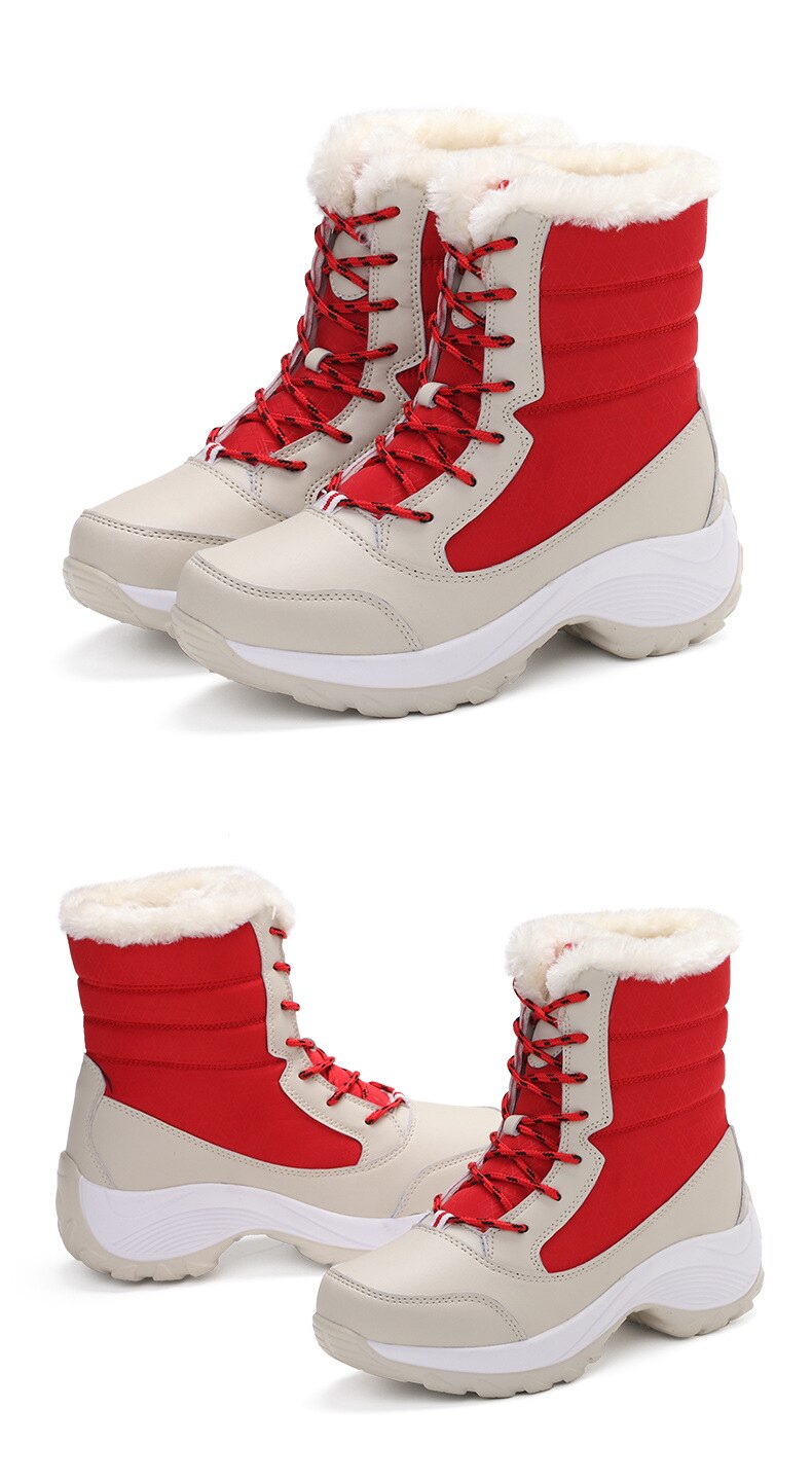 Women's Waterproof Warm Ankle Boots