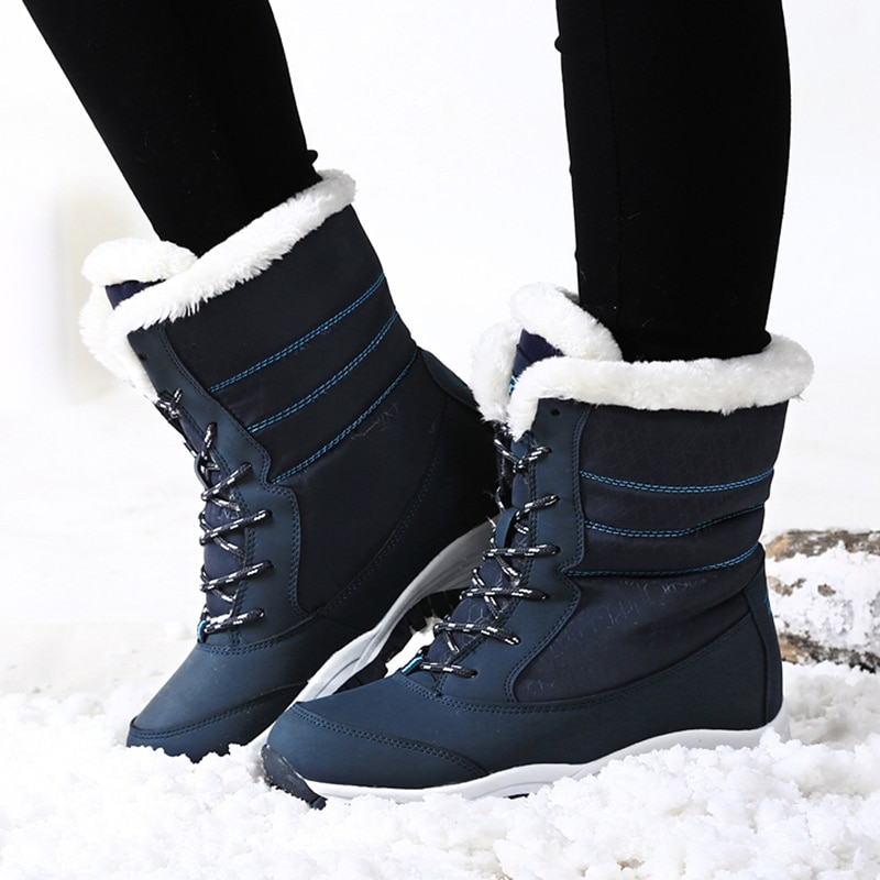 Women's Waterproof Warm Ankle Boots Women Shoes Women's Boots 