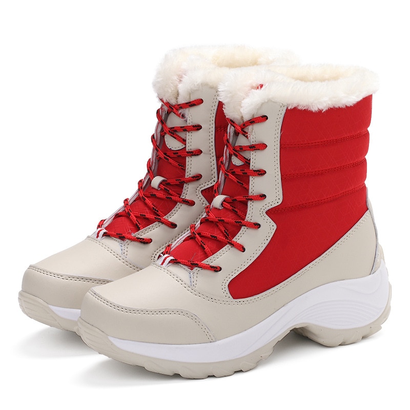 Women's Waterproof Warm Ankle Boots Women Shoes Women's Boots 