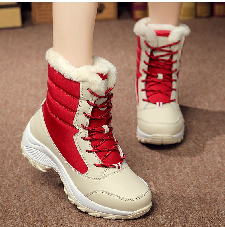 Women's Waterproof Warm Ankle Boots