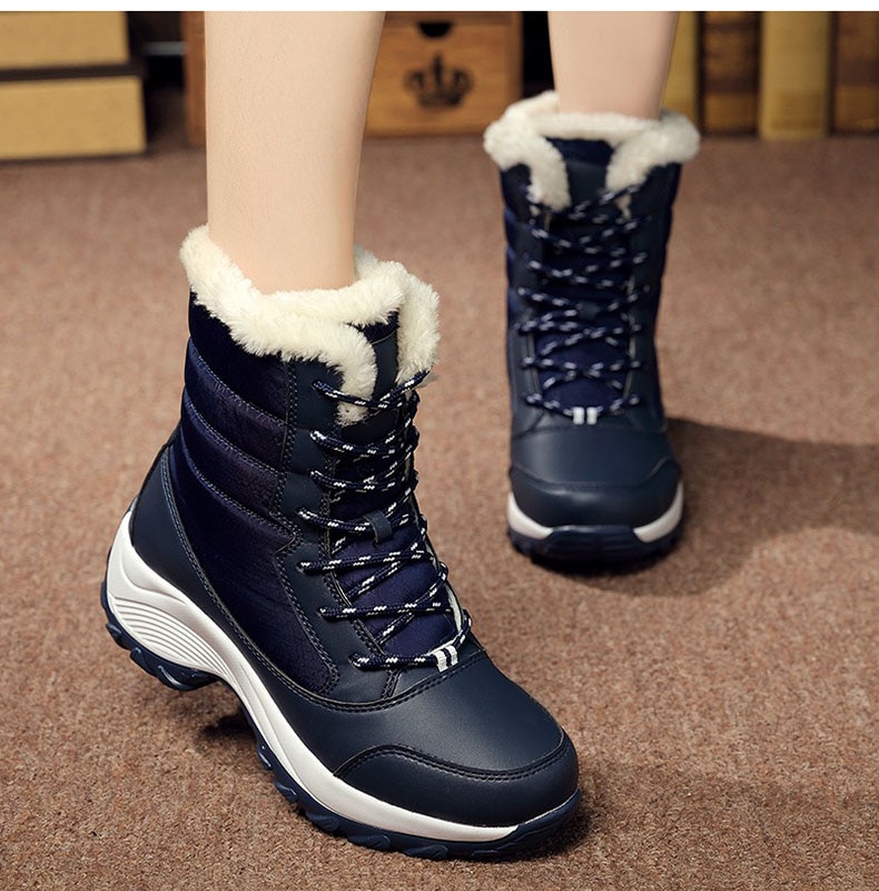 Women's Waterproof Warm Ankle Boots