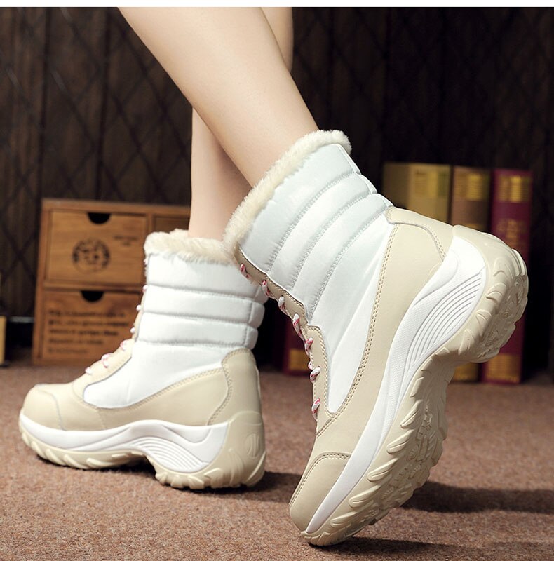 Women's Waterproof Warm Ankle Boots