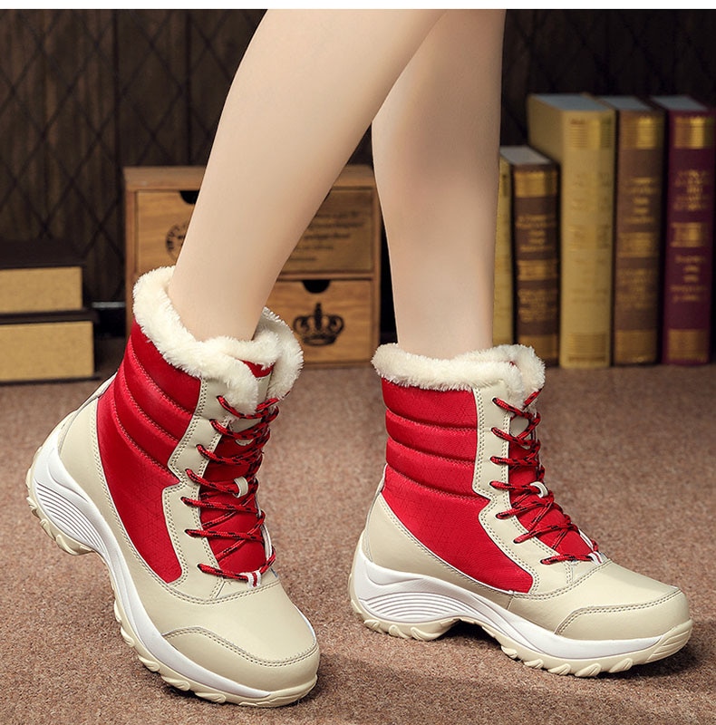 Women's Waterproof Warm Ankle Boots