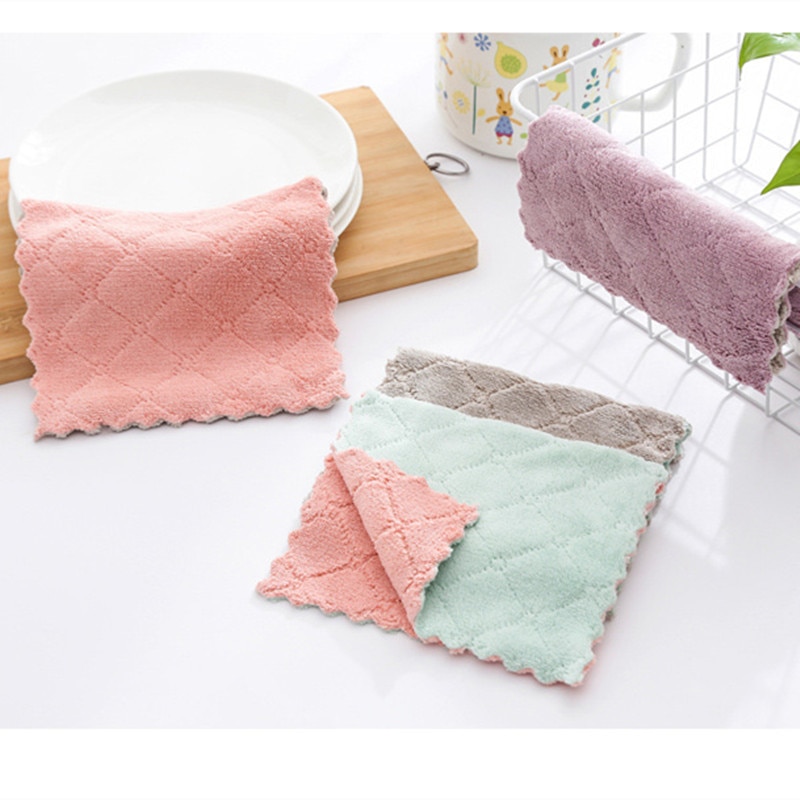 Super Absorbent Microfiber Kitchen Towels 8 pcs Set