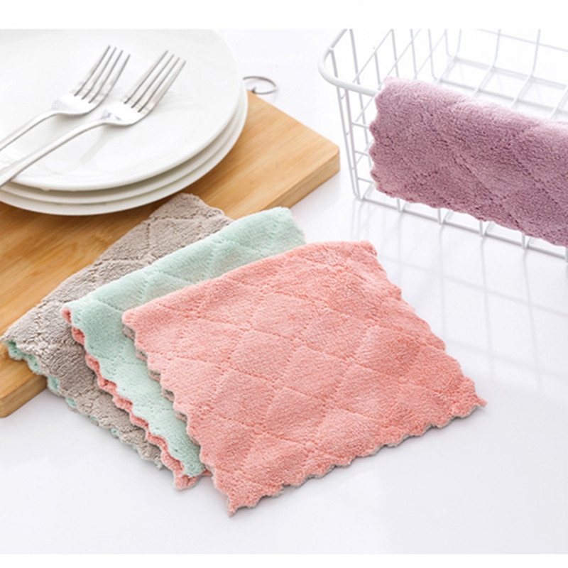 Super Absorbent Microfiber Kitchen Towels 8 pcs Set