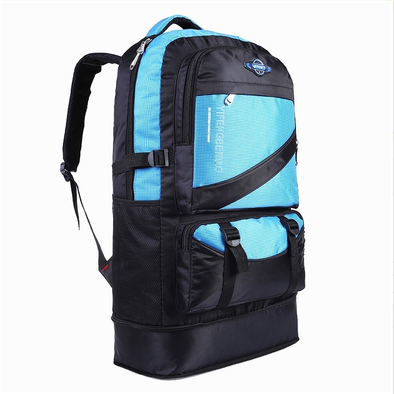 60L Waterproof Travel Backpack Luggage & Travel Bags Travel Bags 