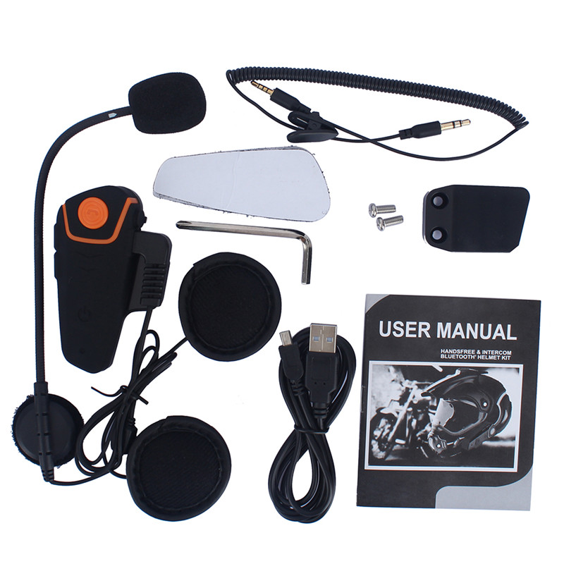 BT-S2 Motorcycle Intercom Headset Consumer Electronics Wireless Earphones & Headphones 