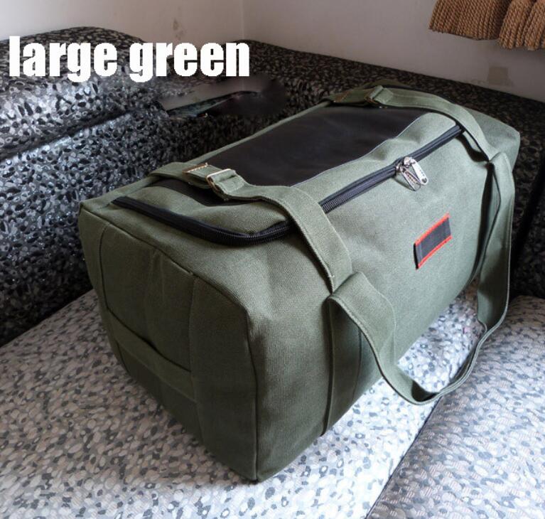 Canvas Travel Handbag Luggage & Travel Bags Travel Bags 