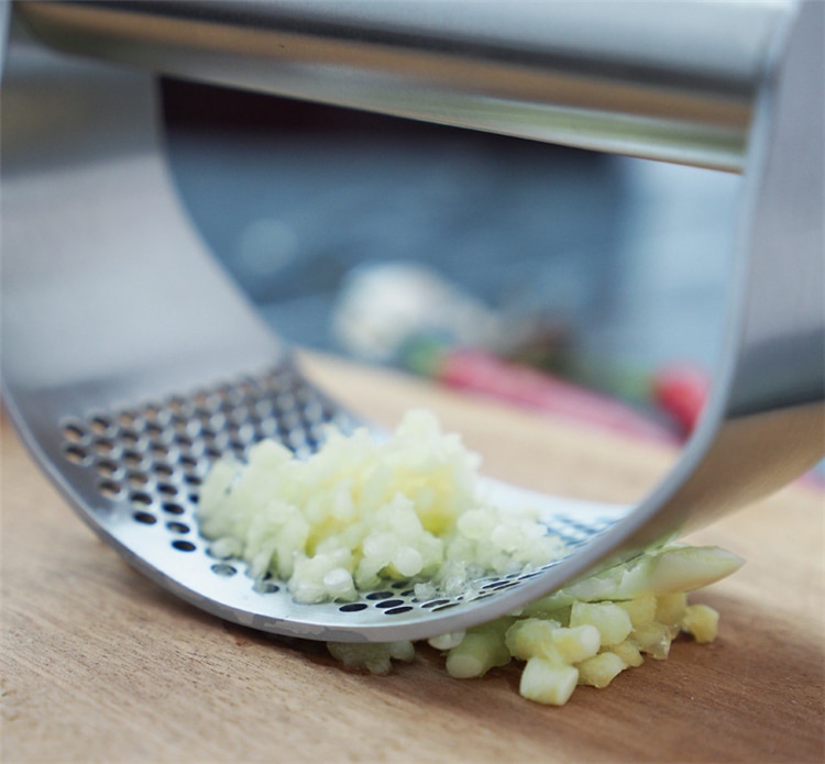 Ergonomic Design Garlic Press