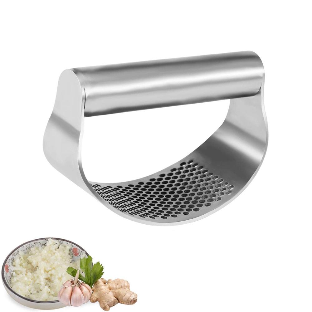 Ergonomic Design Garlic Press Fruits & Vegetables Tools Kitchen Kitchen Tools & Gadgets 