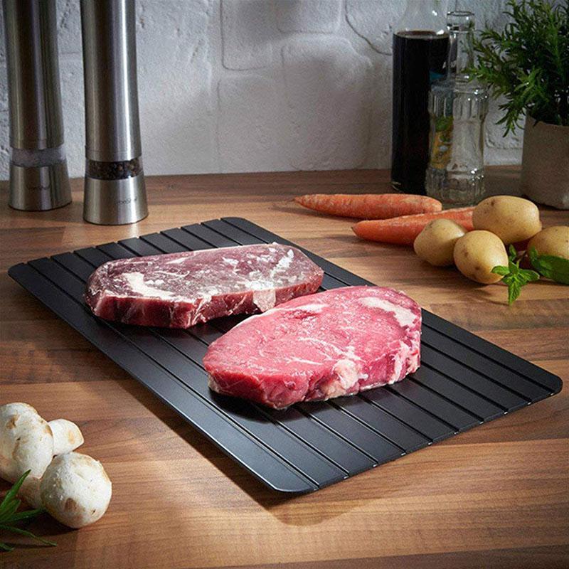 Fast Defrosting Tray for Kitchen Barbeque Tools & Gadgets Kitchen 