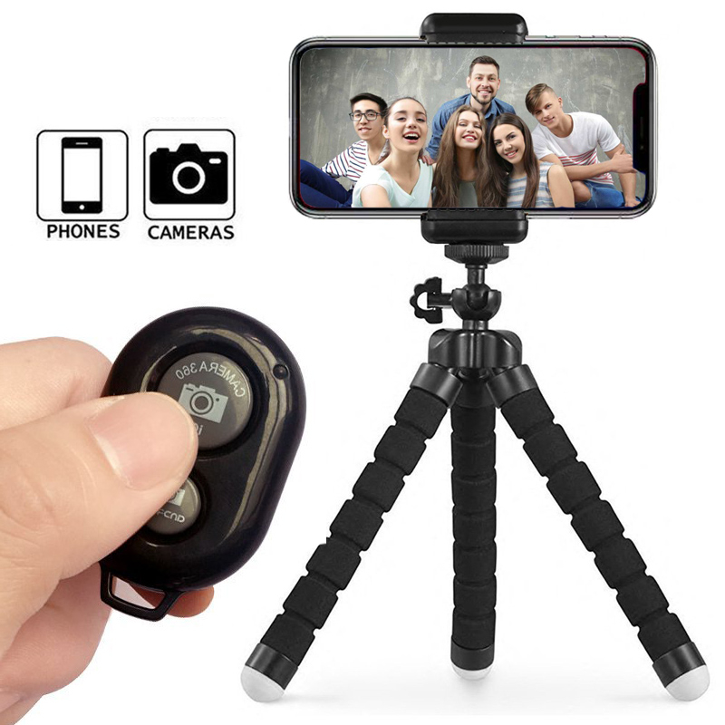 Flexible Mini Holder Tripod for Phone Camera & Photo Accessories Consumer Electronics Tripods & Stands 