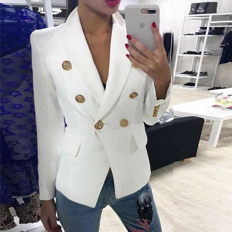 Formal Women's Blazer in Multiple Colors Basic Jackets Jackets & Coats Women's Clothing & Accessories 