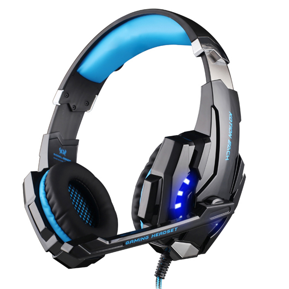 Futuristic Style LED Gaming Headphones Consumer Electronics Earphones & Headphones 