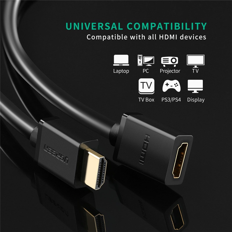 HDMI 4K 60Hz Extensive Cable Cables & Connectors Computers & Tablets 