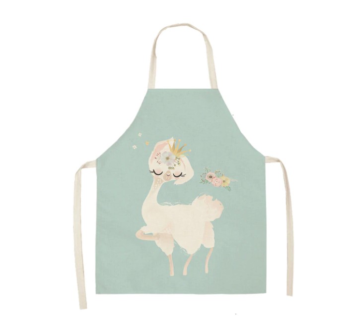 Kawaii Llama Apron