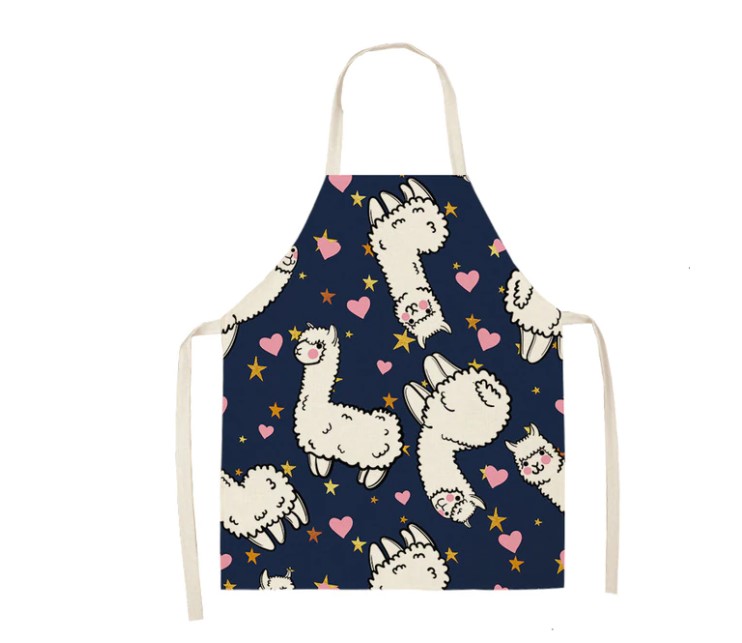 Kawaii Llama Apron