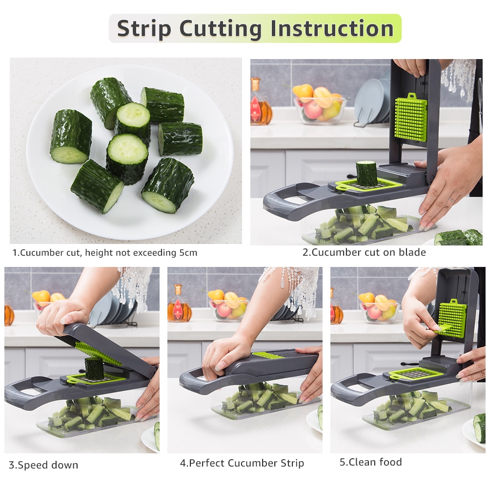 Kitchen Vegetable Mandoline Slicer Grinders & Graters Kitchen Kitchen Tools & Gadgets 