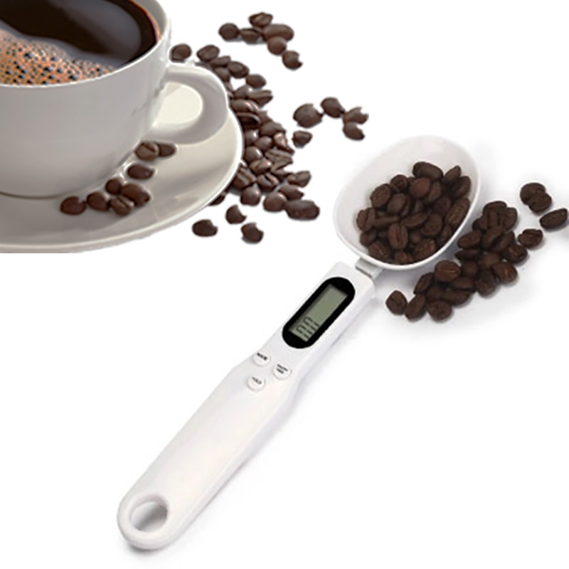 LCD Display Digital Electronic Measuring Spoon Kitchen Kitchen Measuring Tools & Scales 