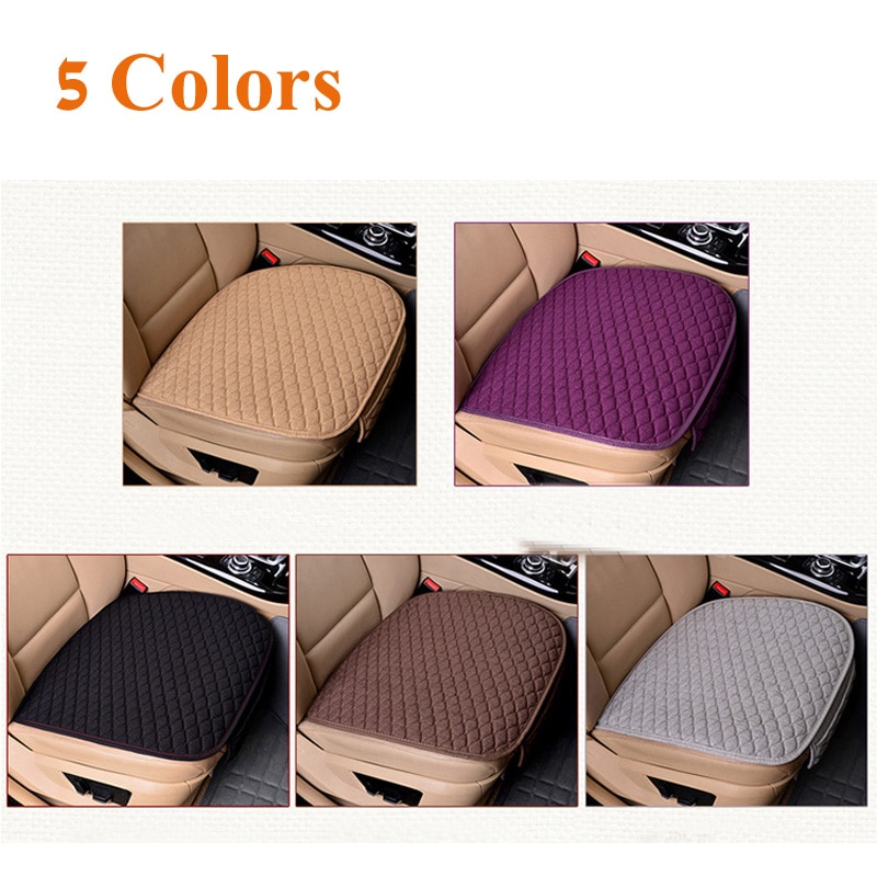 Linen Car Seat Cover for Protection Automobiles & Motorcycles Interior Accessories 