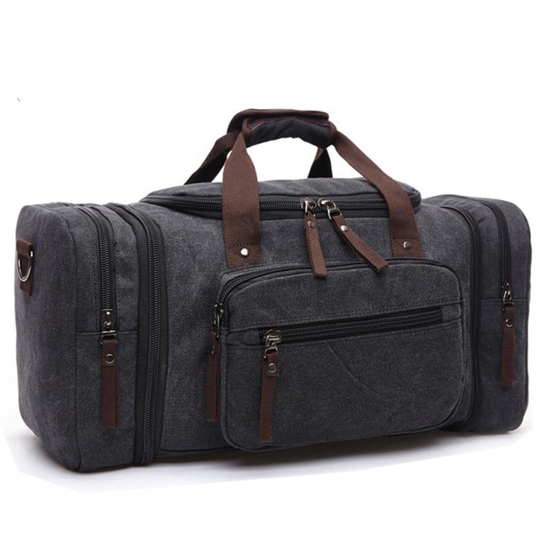 Men's Canvas Duffel Bag Luggage & Travel Bags Travel Bags 