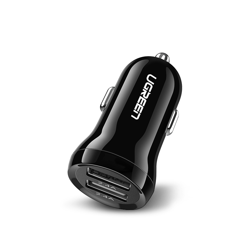 Mini Dual USB Car Charger Car Chargers Mobile Phone Accessories Smartphones 