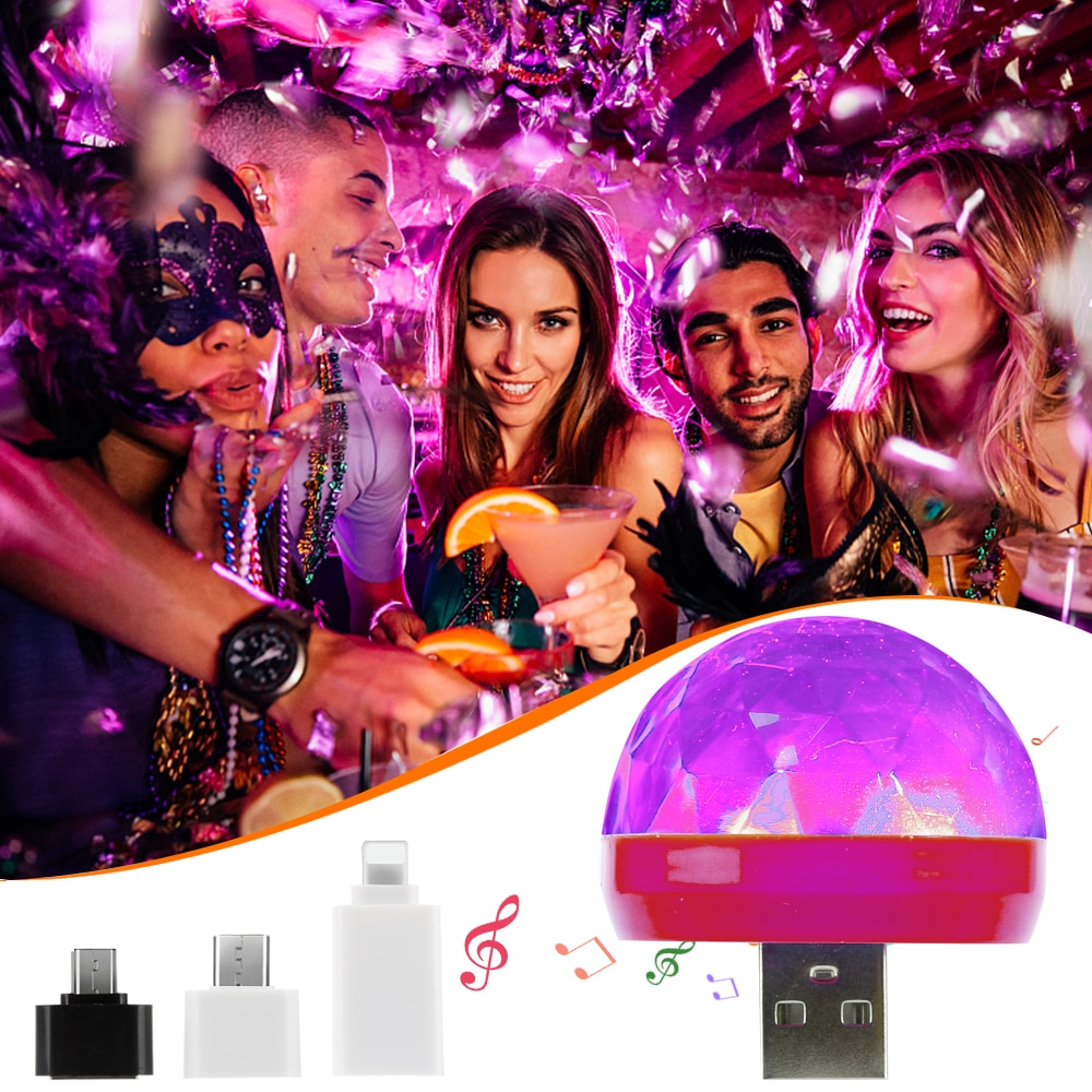 Mini USB Disco Light Best Sellers Car Accessories 