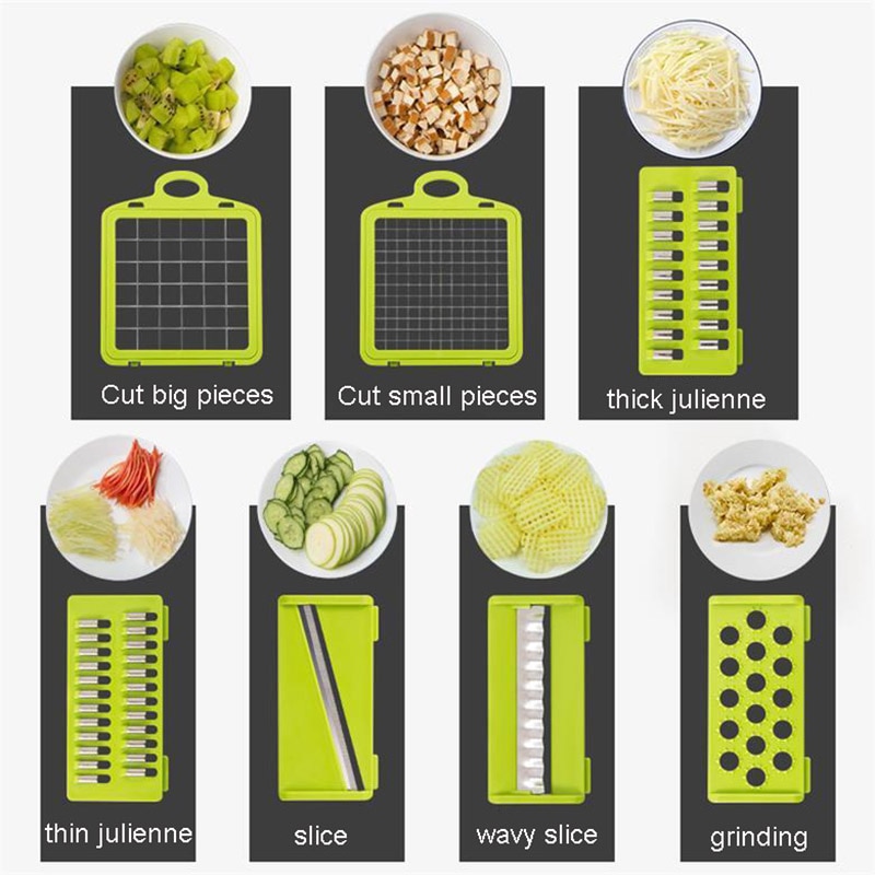 Multifunctional Vegetable and Fruit Slicer