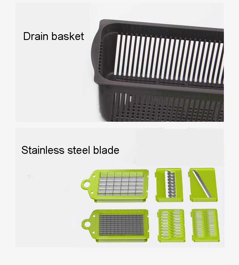 Multifunctional Vegetable and Fruit Slicer