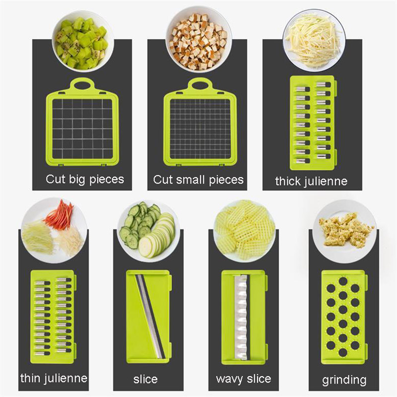 Multifunctional Vegetable and Fruit Slicer Fruits & Vegetables Tools Kitchen Kitchen Tools & Gadgets 