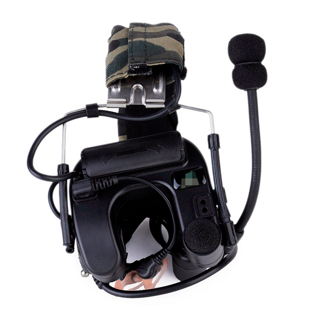 Noise-Cancelling Tactical Aviation Headset