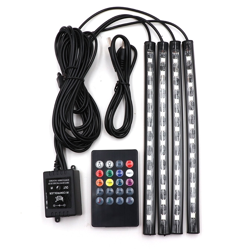 RGB Car Interior LED Light Automobiles & Motorcycles Car Electronics 