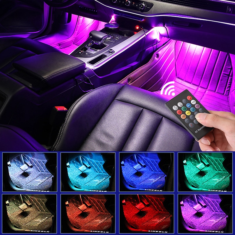 RGB Car Interior LED Light Automobiles & Motorcycles Car Electronics 