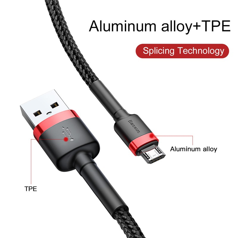 SR Protection Micro USB Cable Charger Mobile Phone Accessories Mobile Phone Cables Smartphones 