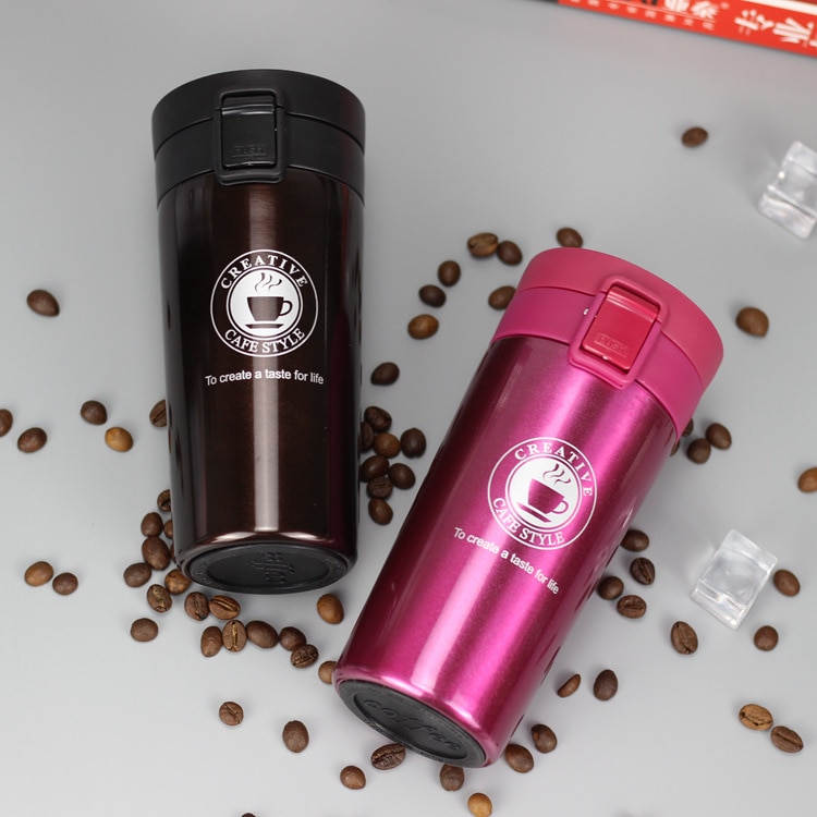 Stainless Steel Travel Vacuum Coffee Cup