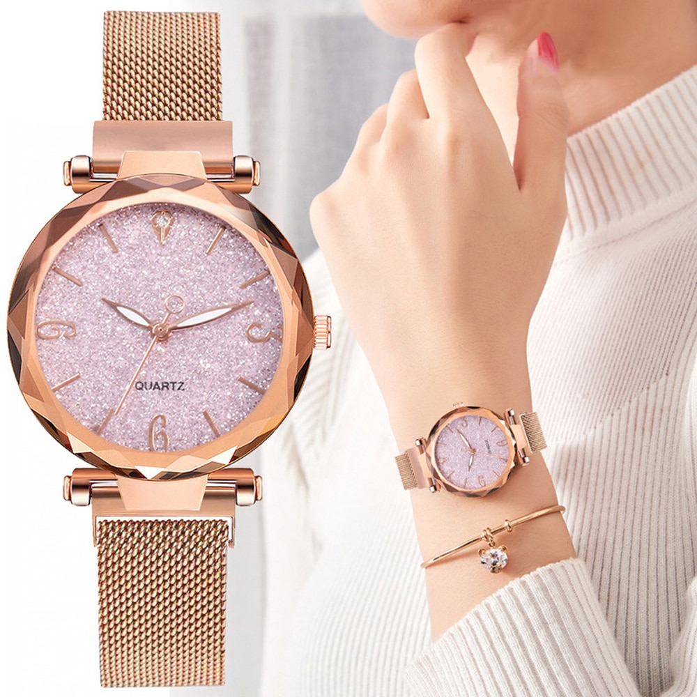 Starry Sky Styled Wrist Watch Watches Women's Watches 