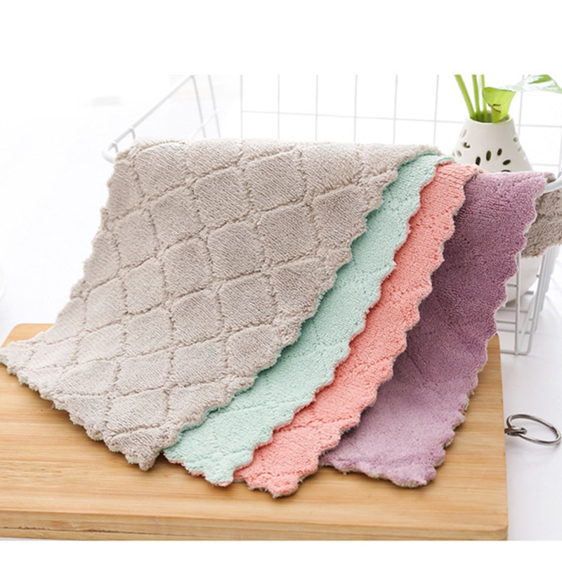 Super Absorbent Microfiber Kitchen Towels 8 pcs Set