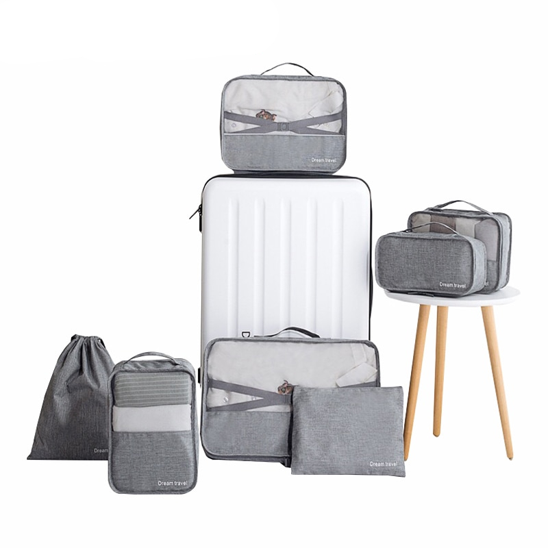 Travel Storage Organizers with Zippers Luggage & Travel Bags Travel Bags 