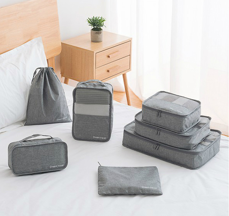 Travel Storage Organizers with Zippers