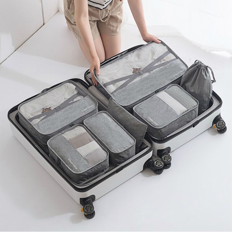 Travel Storage Organizers with Zippers