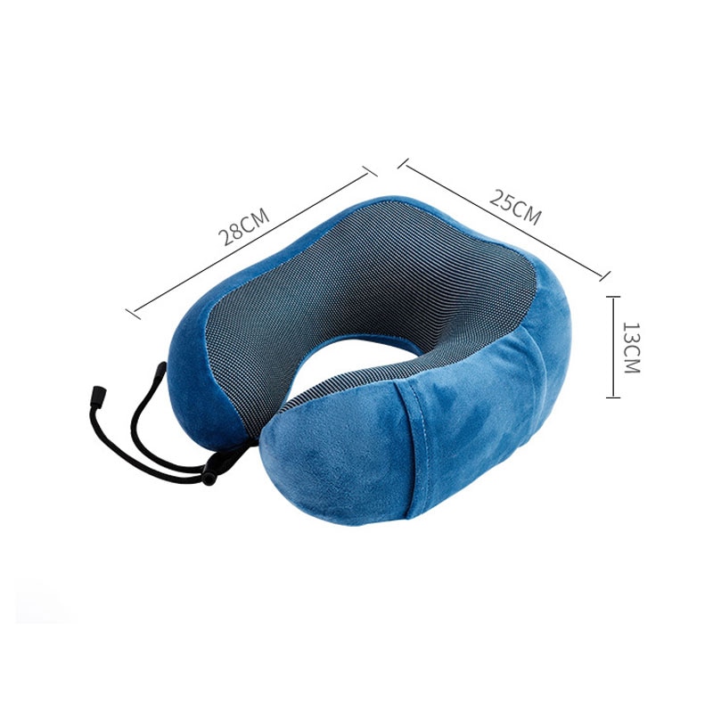 U-Shaped Memory Foam Travel Pillow Luggage & Travel Bags Travel Accessories 