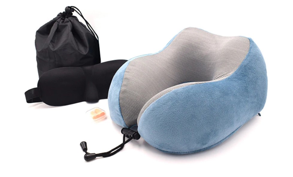 U-Shaped Memory Foam Travel Pillow