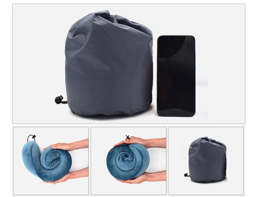 U-Shaped Memory Foam Travel Pillow